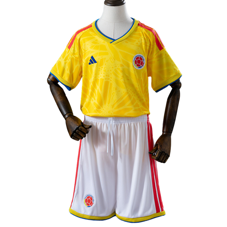 Conjunto Infantil Colombia 2026 I Home - Versão Torcedor