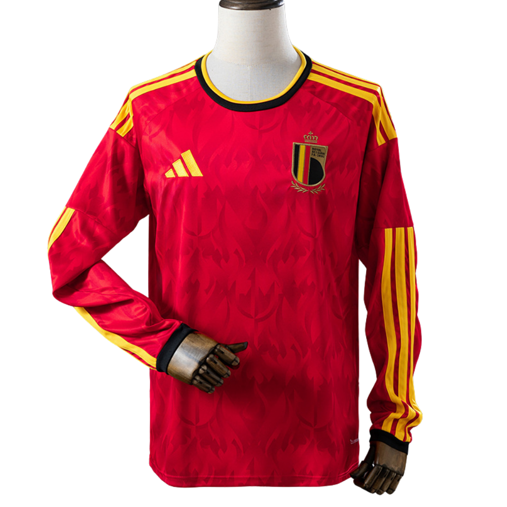 Camisa Bélgica 2026 I Titular - Manga Longa