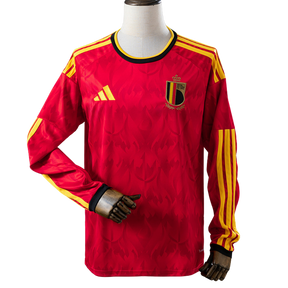 Camisa Bélgica 2026 I Home - Manga Longa