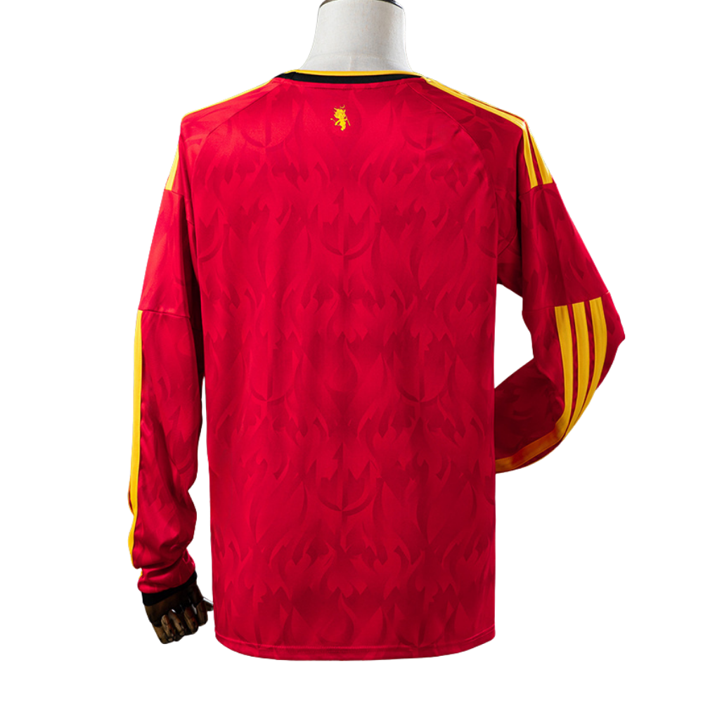 Camisa Bélgica 2026 I Titular - Manga Longa