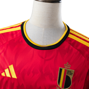 Camisa Bélgica 2026 I Home - Manga Longa