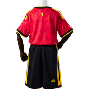 Conjunto Infantil Bélgica 2026 I Home - Versão Torcedor
