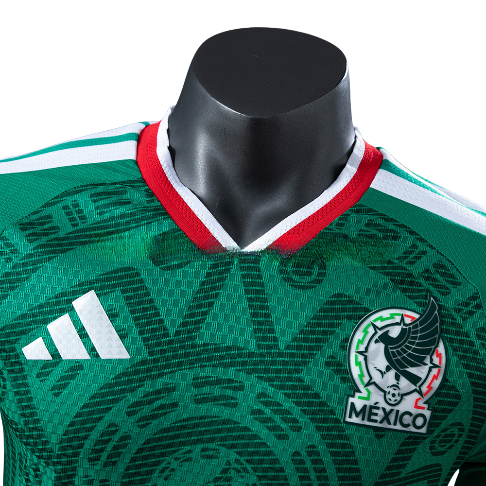 Camisa México 2026 I Titular - Versão Jogador - Manga Longa