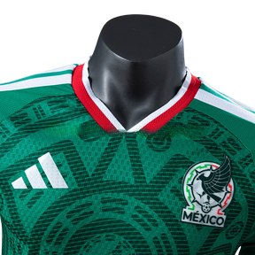 Camisa México 2026 I Home - Versão Jogador - Manga Longa
