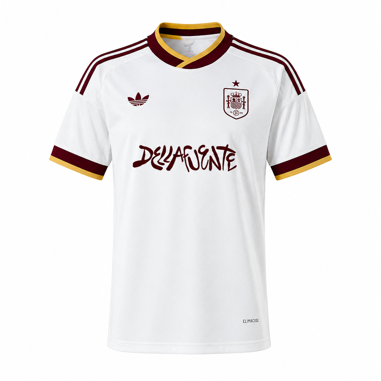 Camisa da Espanha x DELLAFUENTE 2026 ll Away - Versão Torcedor