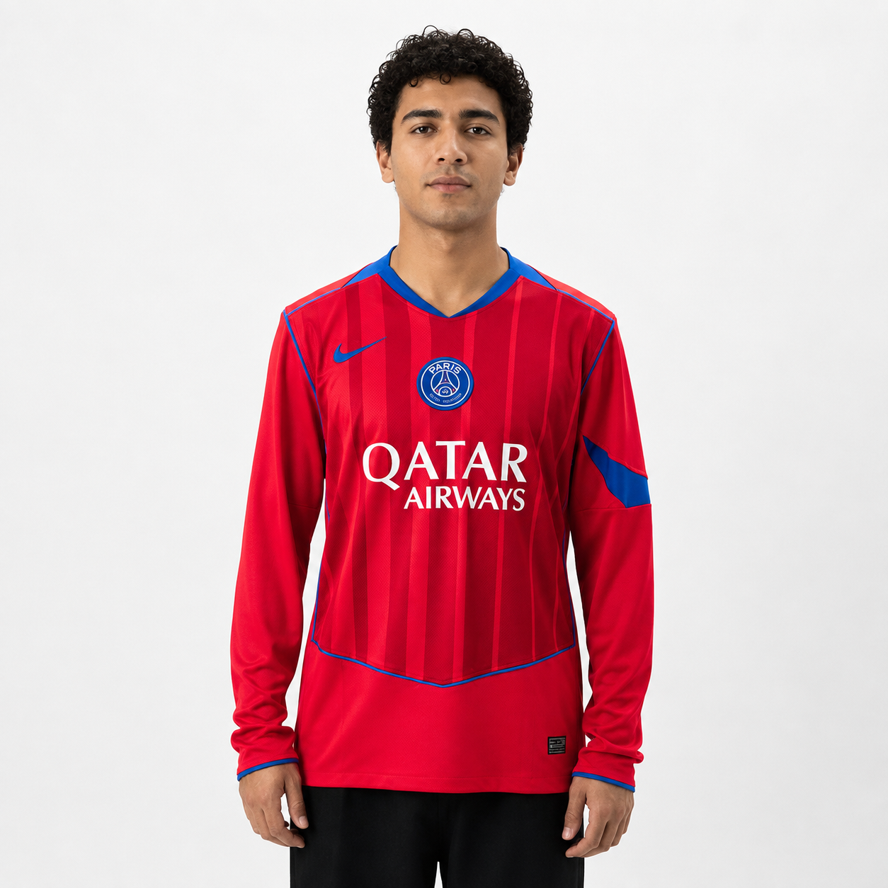 Camisa Paris Saint-Germain 25/26 lll Thrid - Versão Torcedor - Manga Longa