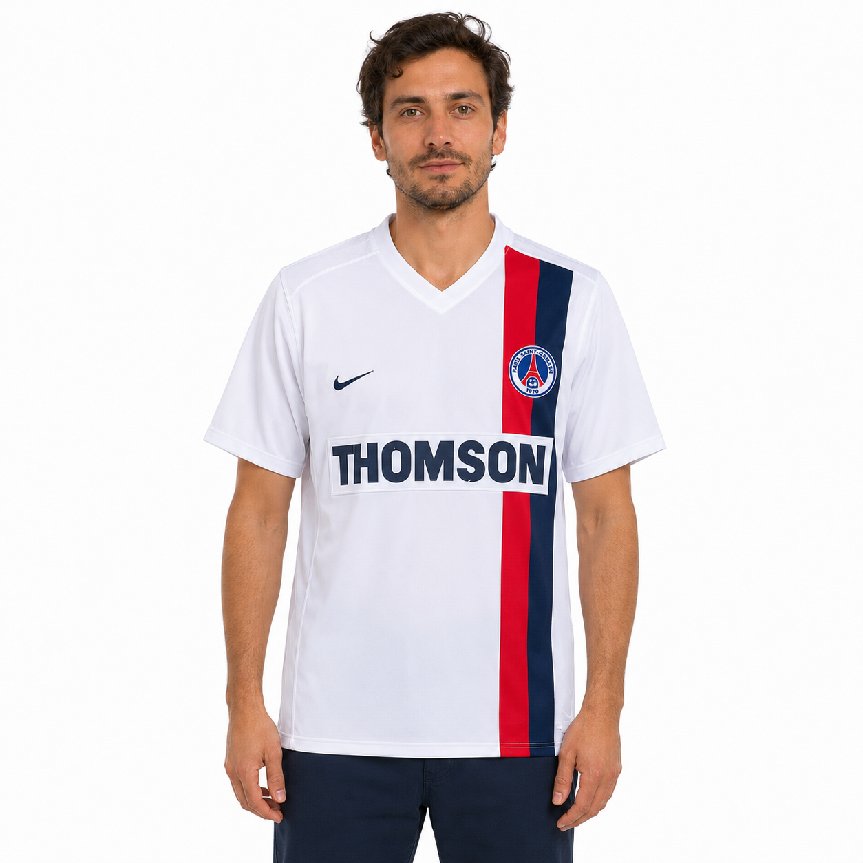 Camisa Paris Saint-Germain 02/03 ll Away - Versão Retrô