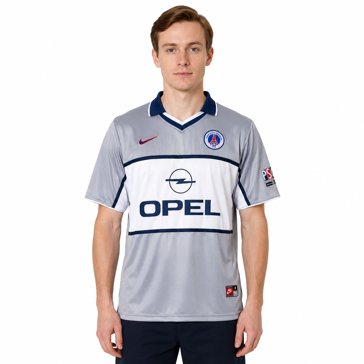 Camisa Paris Saint-Germain 01/02 ll Away - Versão Retrô