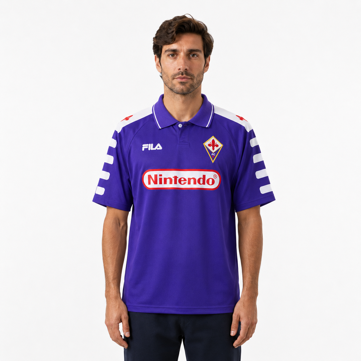 Camisa Fiorentina 98/99 ll Away - Versão Retrô - Torcedor