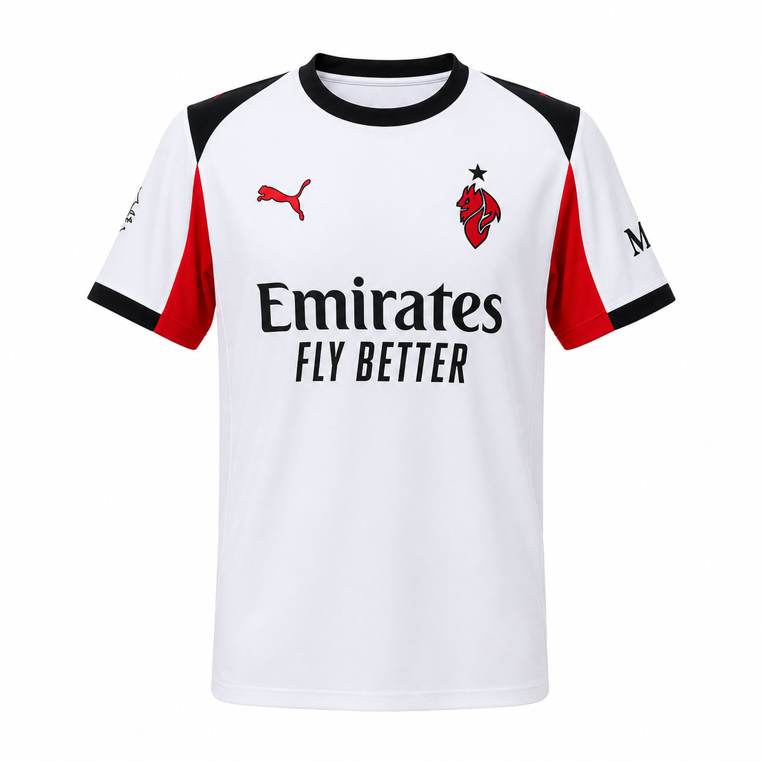 AC Milan 25/26 Visitante - Torcedor