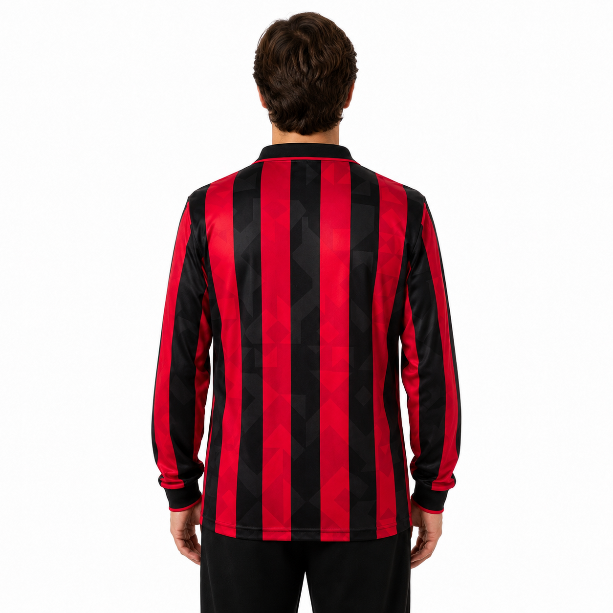 Camisa AC Milan 93/94 I Home - Versão Retrô - Manga Longa