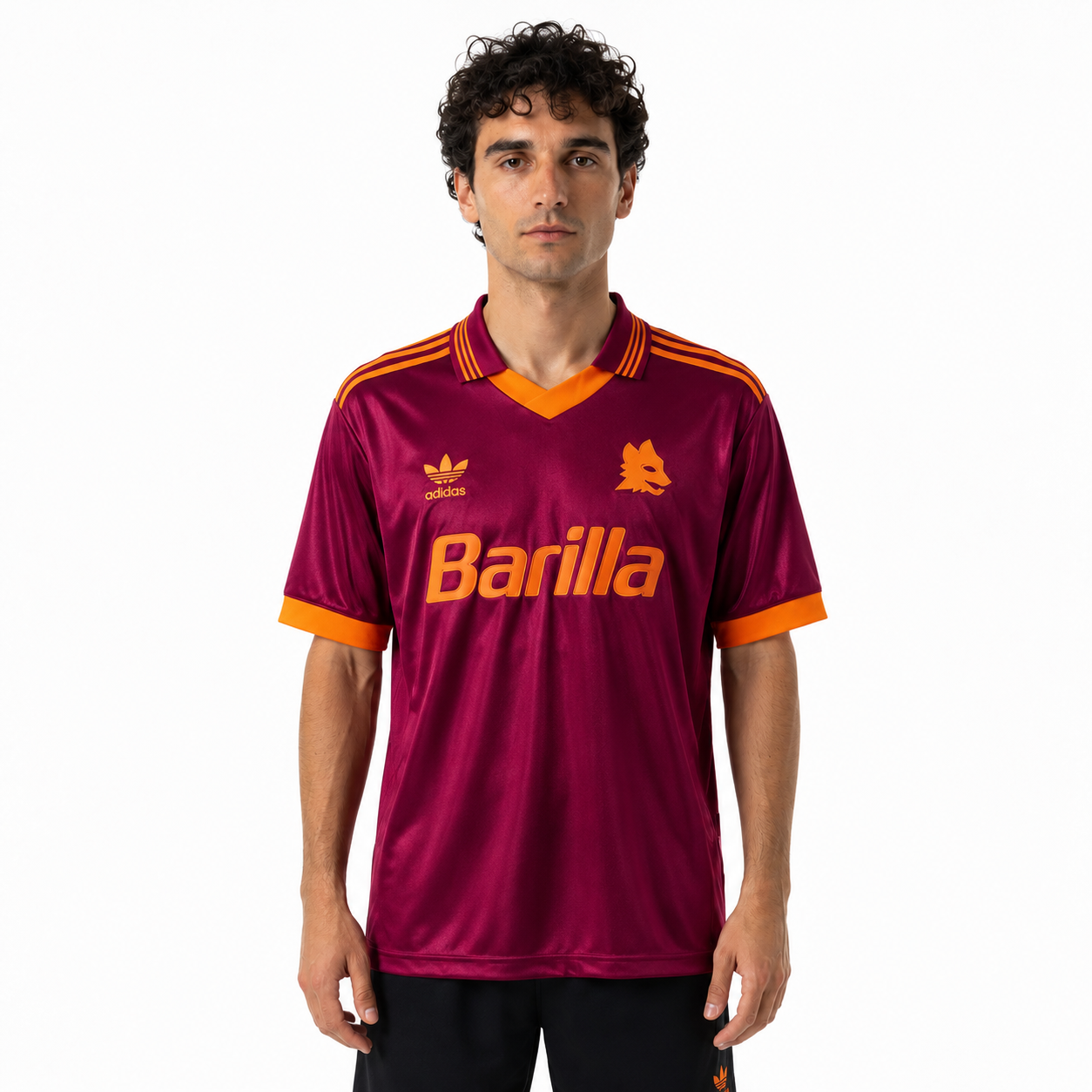 Camisa AS Roma 92/93 l Home - Versão Retrô - Torcedor