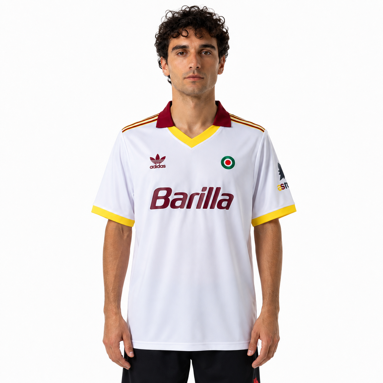 Camisa AS Roma 91/92 ll Away - Versão Retrô - Torcedor