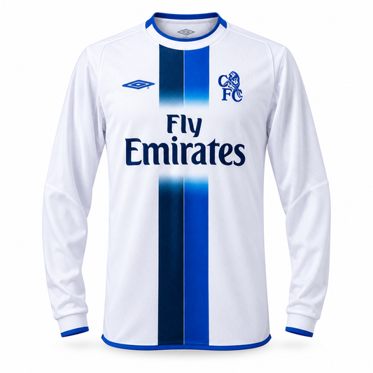 Chelsea FC 03/05 Visitante - Manga Larga - Retro