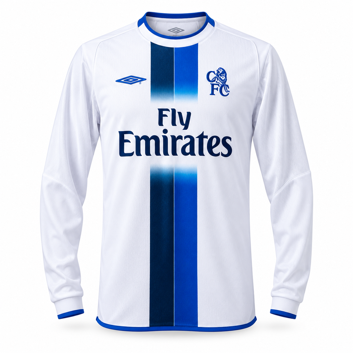 Chelsea FC 03/05 Away - Mangas Longa - Retrô