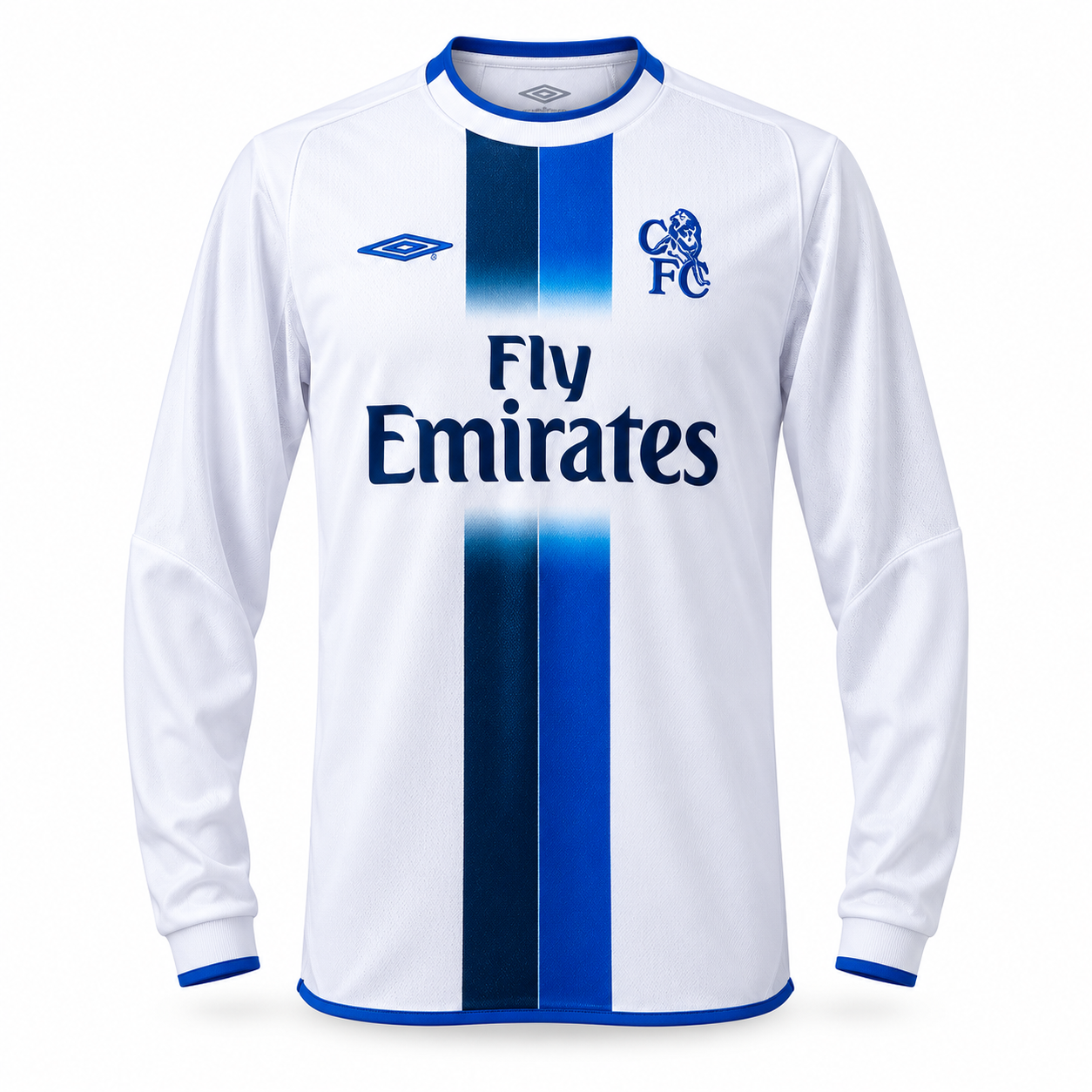 Chelsea FC 03/05 Visitante - Manga Larga - Retro