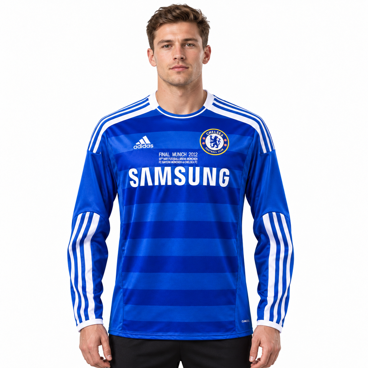 Chelsea FC 11/12 Home - Long Sleeves - Retro