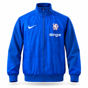 Chelsea FC Jacket Windbreaker Blue retro - Jacket