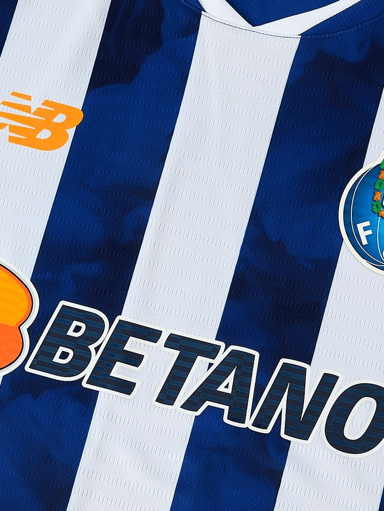 New Balance Men's FC Porto Home 24/25 Fan Shirt - Blue and White