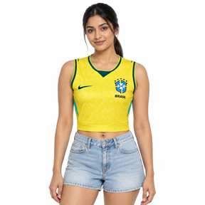 Brazil 2026 Home Crop Top - Women's