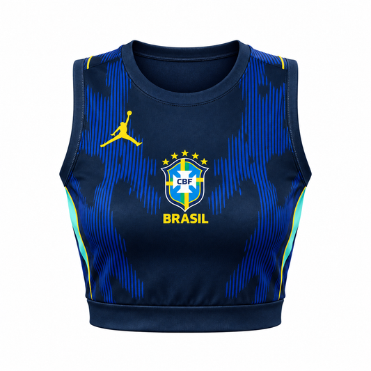 Cropped Brazil 2026 Away - Woman