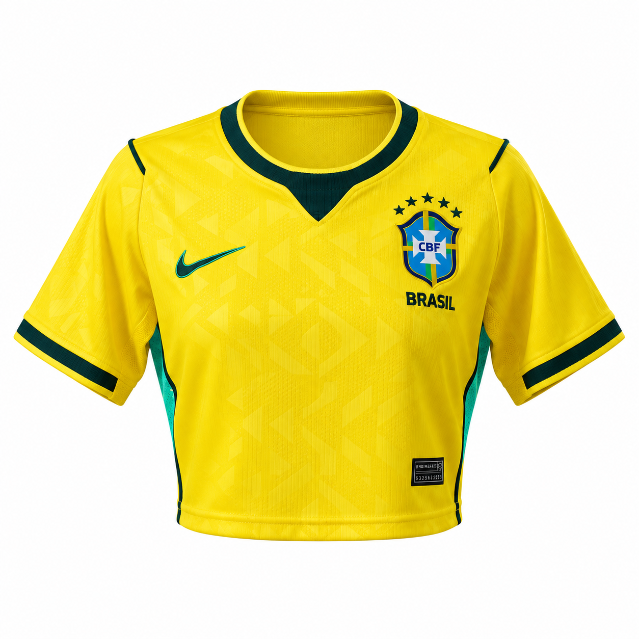 Brazil 2026 Home Cropped Top - Women's