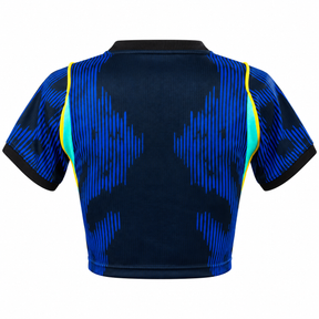 Cropped Top Brasil 2026 Away - Feminina