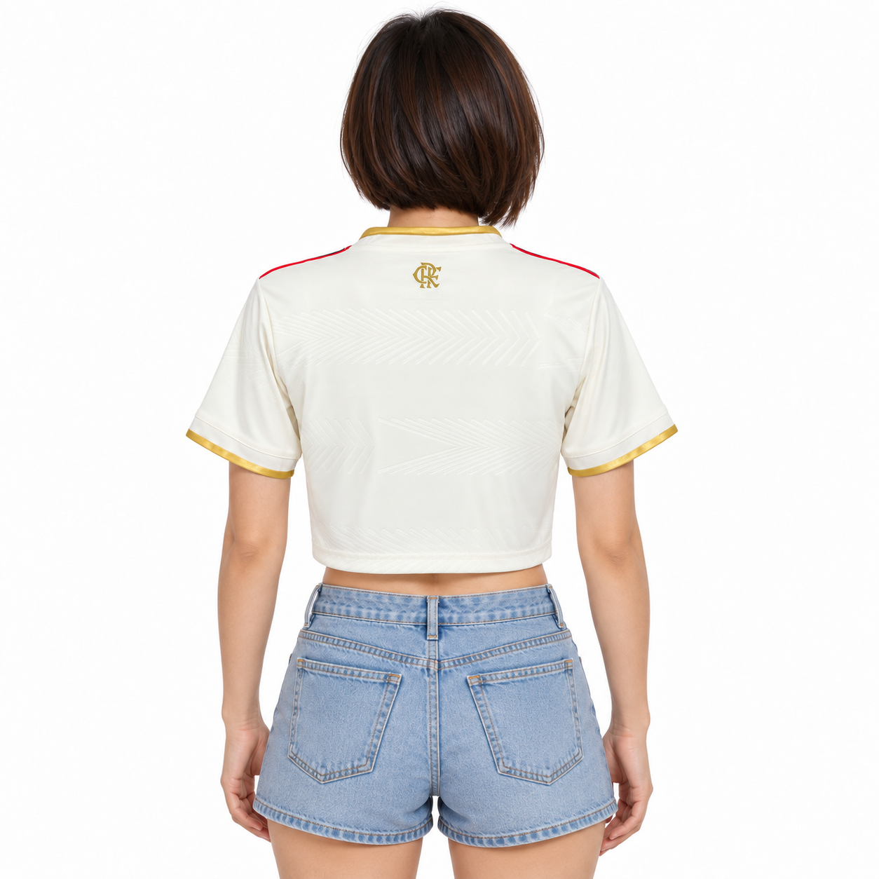 Cropped Top Flamengo 2025 Thrird - Feminina
