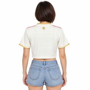 Cropped Top Flamengo 2025 Thrird - Feminina