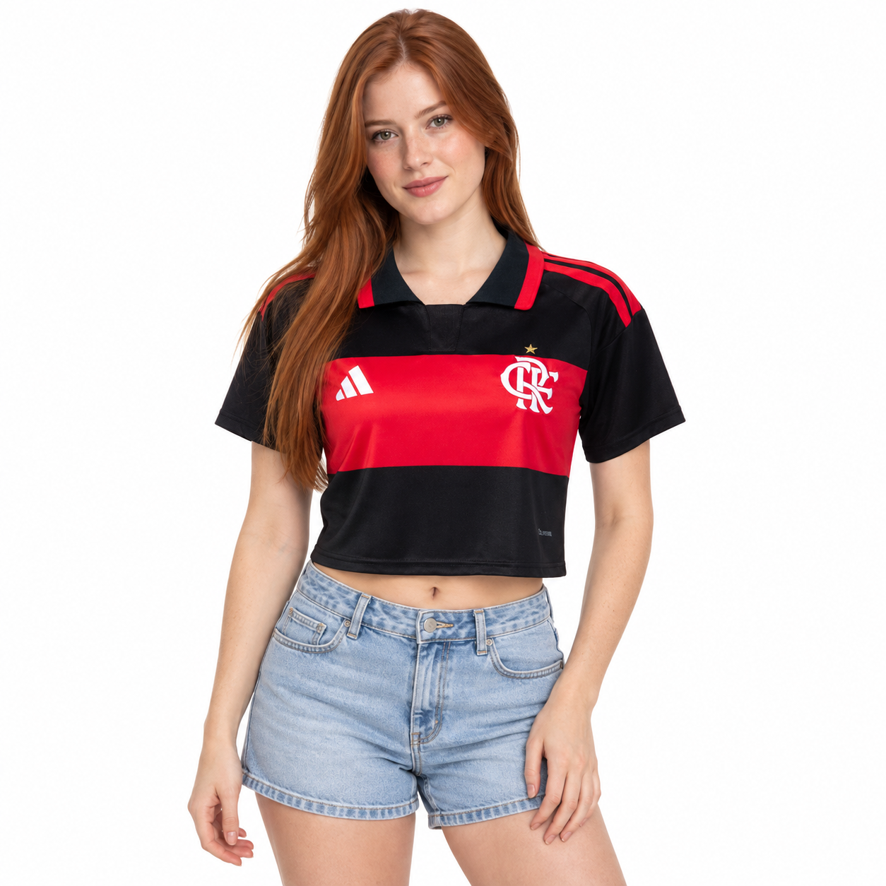 Cropped Top Flamengo 2026 Home - Feminina