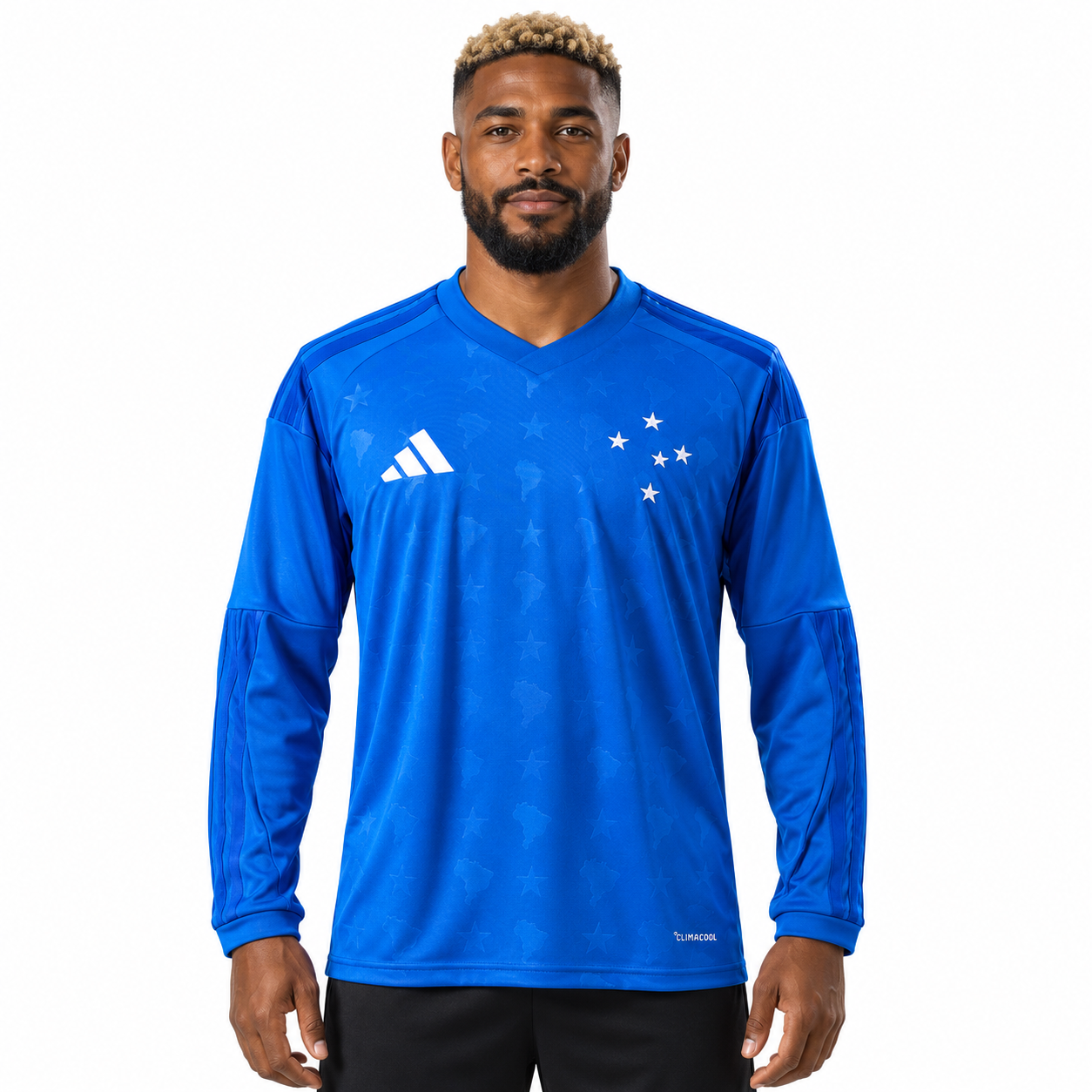 Cruzeiro EC 2026 Home Manga Longa - Torcedor