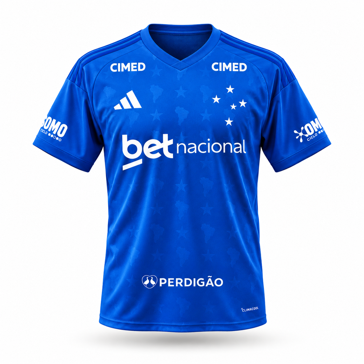 Cruzeiro EC 2026 Home (Todos Pratrocionios) - Torcedor