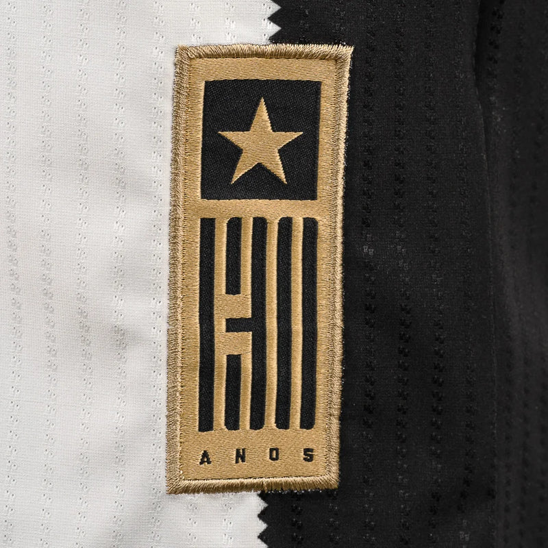 Camisa Botafogo I 24/25 - Torcedor Reebok Masculina - Preta e branca