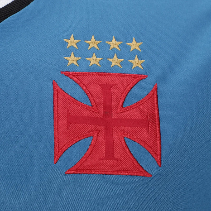 Camisa Vasco Da Gama 24/25 Goleiro Kombat Masculina - Azul