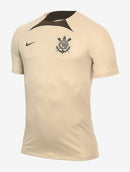 Camisa Do Timão Treino 24/25 - Torcedor Nike Masculina - Bege