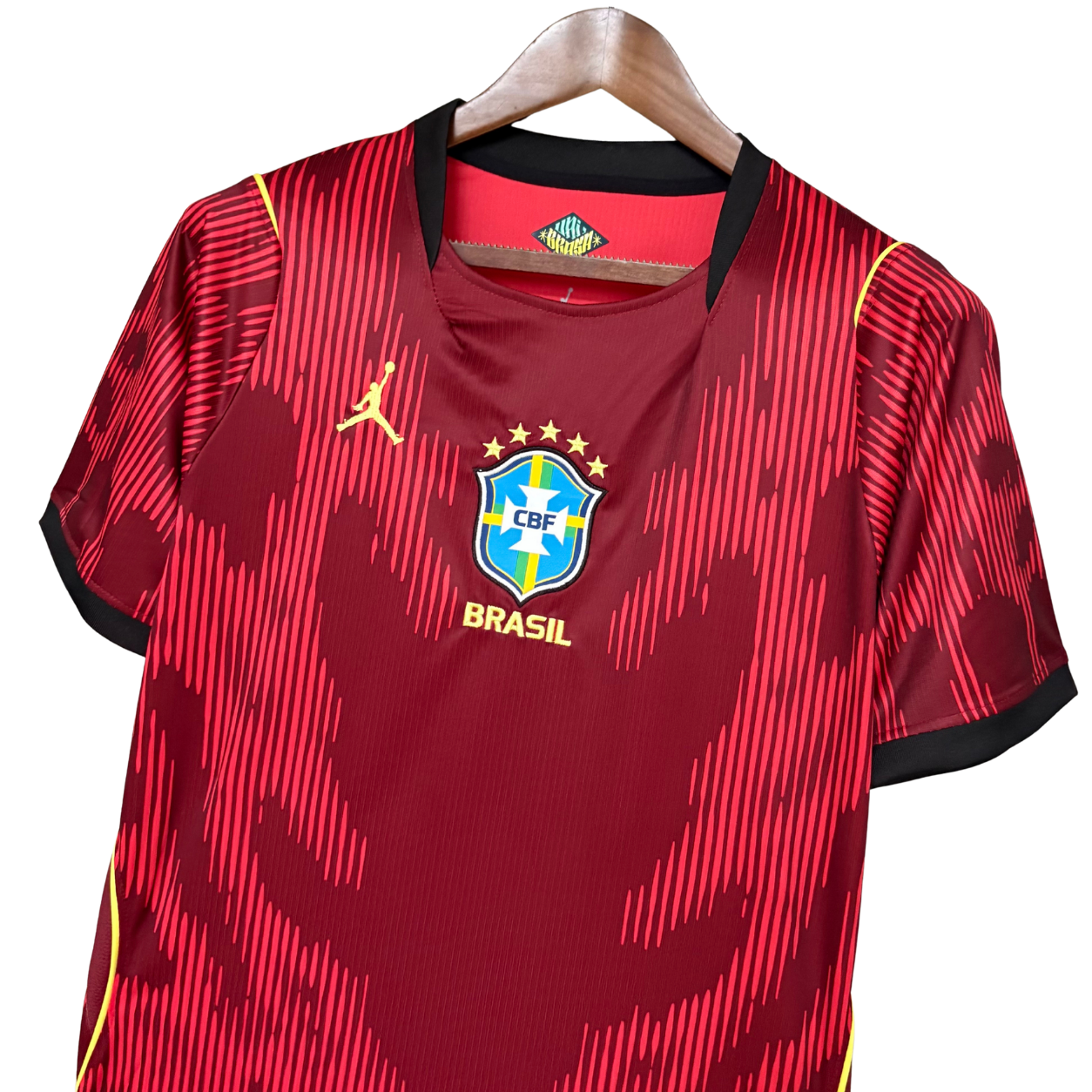 Camisa Brasil 2026 Vermelha - Versão Torcedor