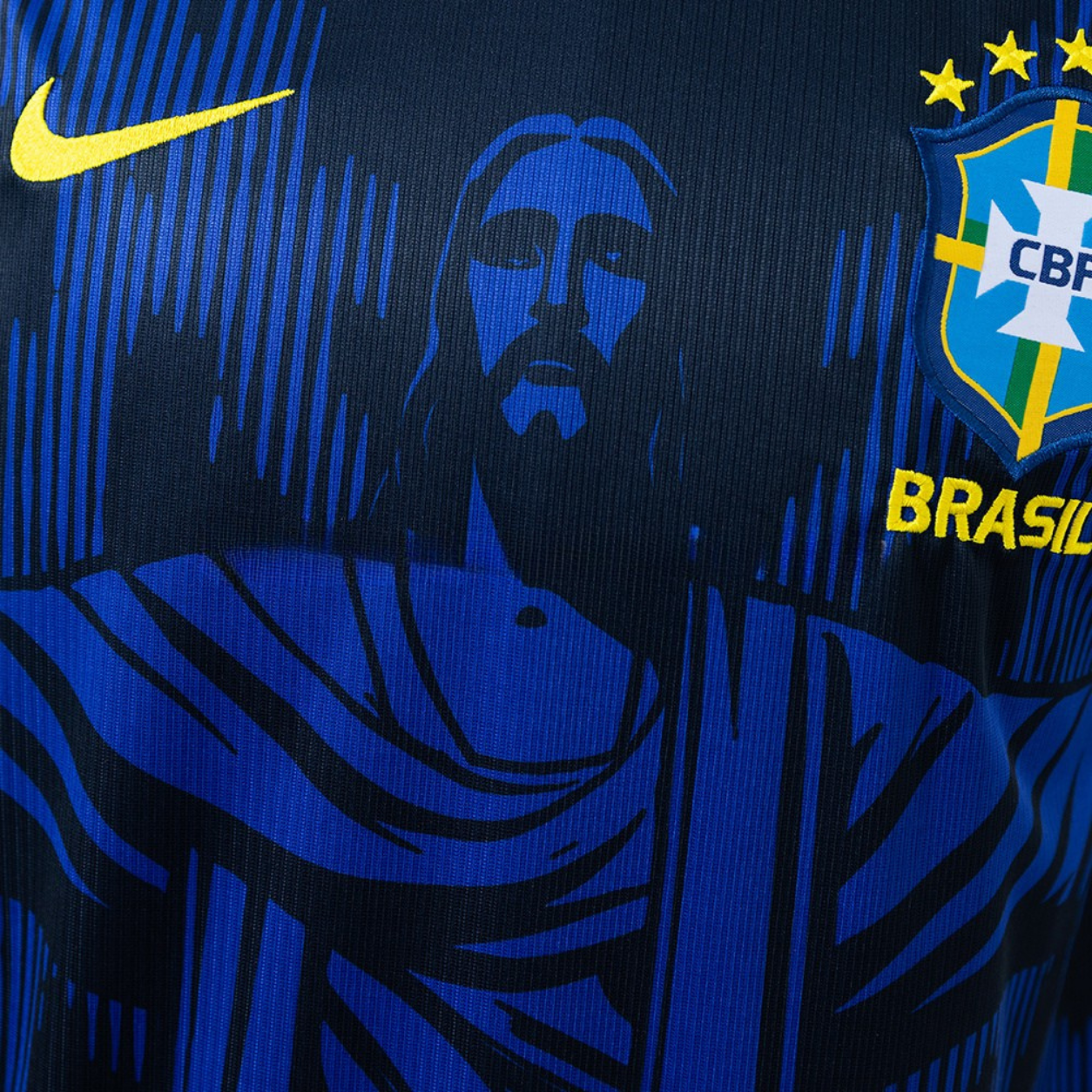 Camisa Brasil 2026 Il Away - Versão Conceito Cristo Vive - Torcedor