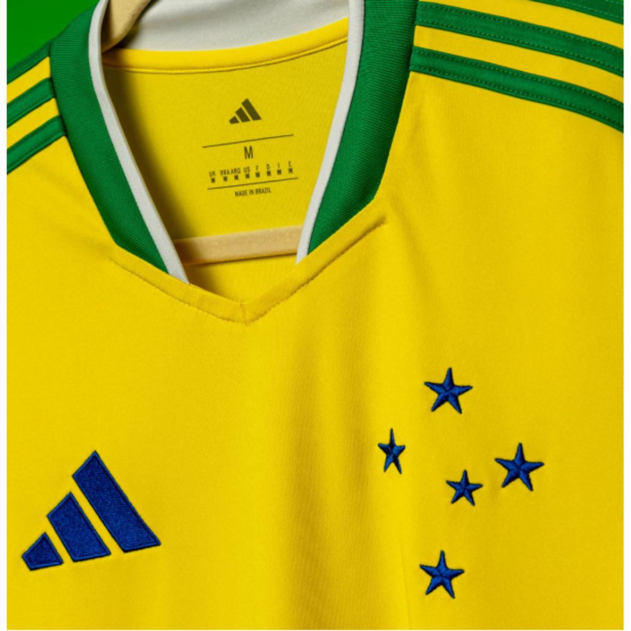 Camisa Cruzeiro Verde Amarelo 2026 - Torcedor