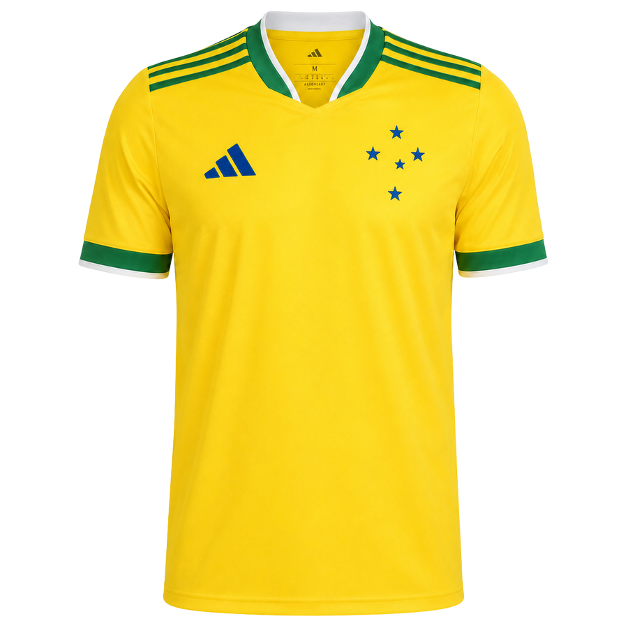 Camisa Cruzeiro Verde Amarelo 2026 - Torcedor