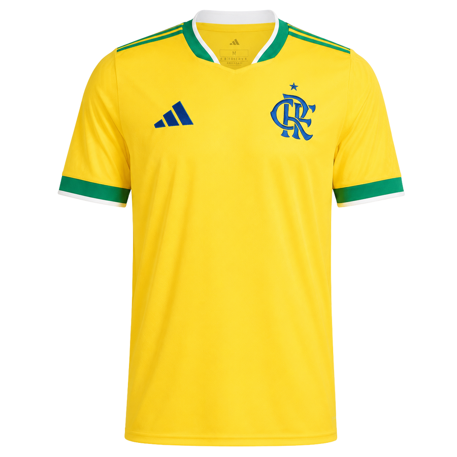 Camisa Flamengo Verde Amarelo 2026 - Torcedor