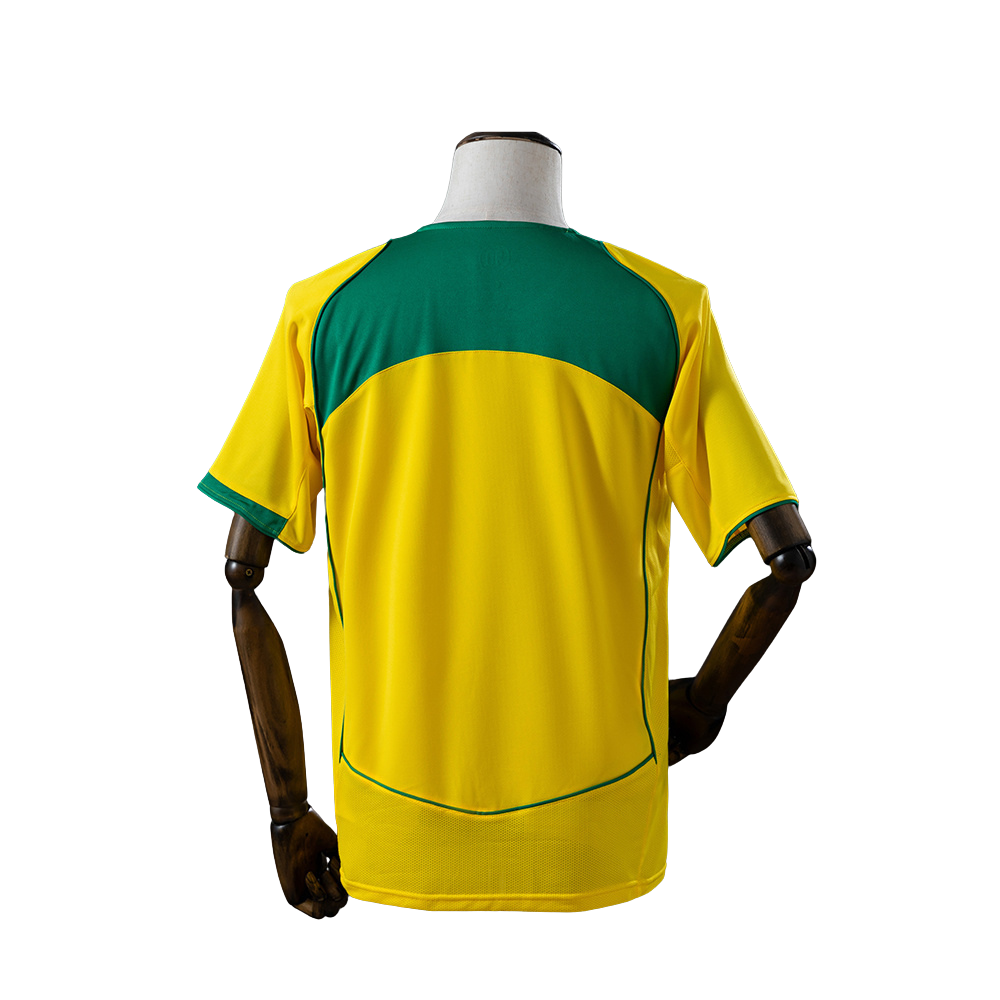 Camisa Brasil 2004 I Home - Versão Retrô