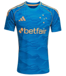Camisa Cruzeiro lIl 25/26 - Torcedor Adidas Masculina - Azul
