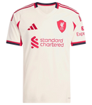 Camisa Liverpool II 25/26 - Torcedor Adidas Masculina - Bege com detalhes em vermelho e preto