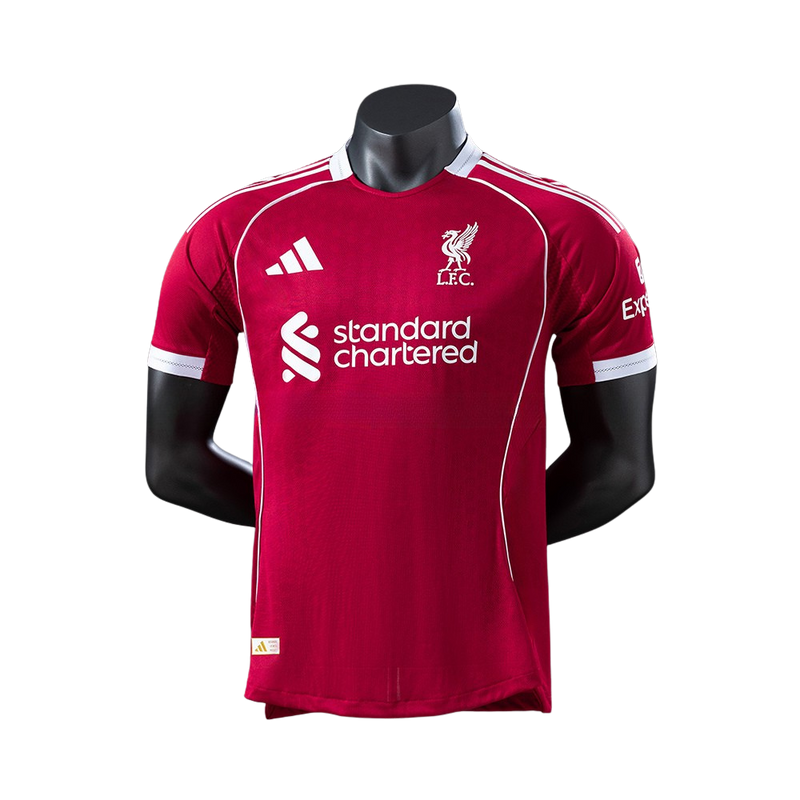 Camisa Liverpool l 25/26 - Jogador Masculina