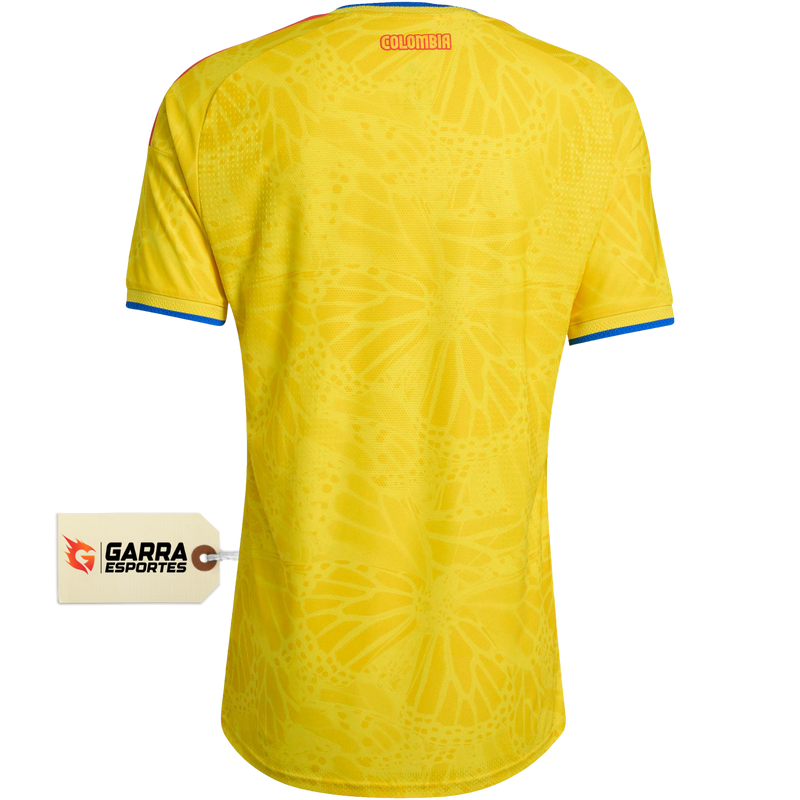 Camisa da Colombia I 2026 - Copa Do Mundo - Torcedor Adidas Masculina