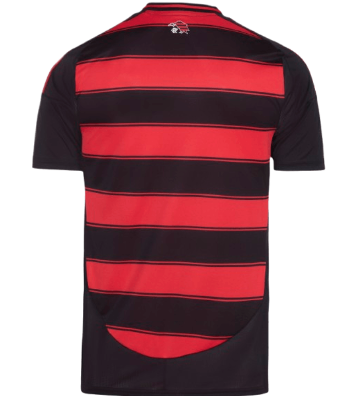 Camisa Flamengo I 25/26 - Torcedor Adidas Masculina - Preta e vermelha
