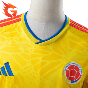 Camisa Colômbia 2026 I Titular - Versão Torcedor