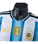 Camisa Da Argentina Copa do mundo 2026 - Manga Longa - Jogador Masculina