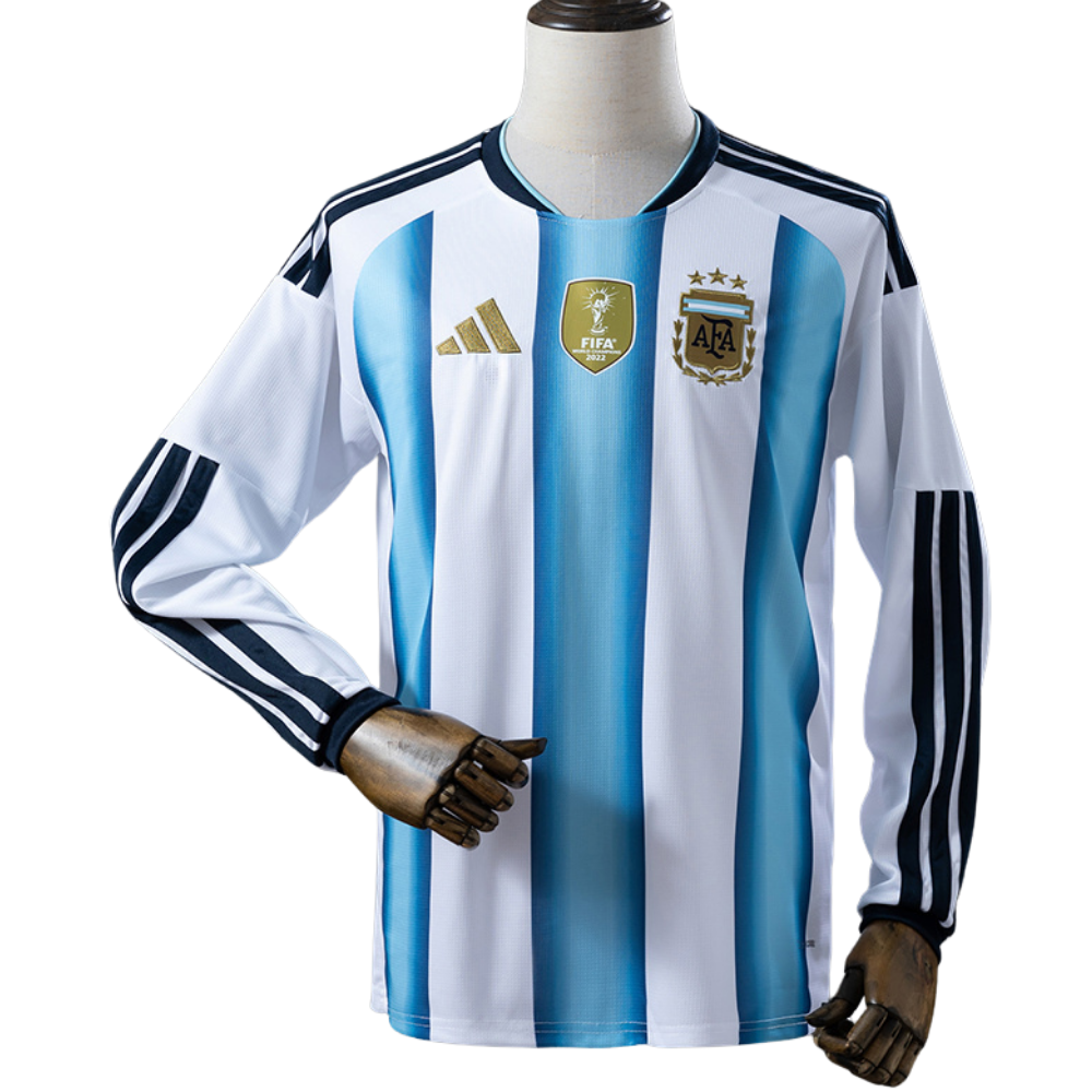 Camisa Argentina 2026 I Titular - Versão Torcedor - Manga Longa
