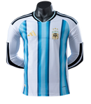 Camisa Da Argentina Copa do mundo 2026 - Manga Longa - Jogador Masculina